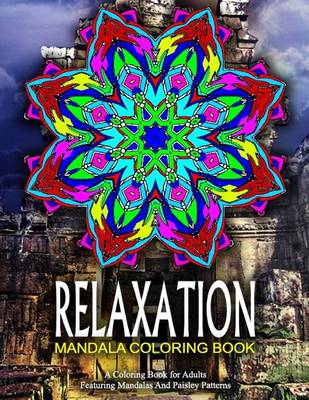 Book cover for RELAXATION MANDALA COLORING BOOK - Vol.13