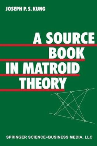 Cover of A Source Book in Matroid Theory