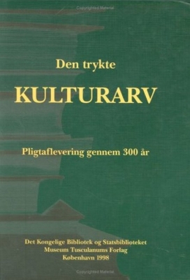 Book cover for Den trykte kulturarv