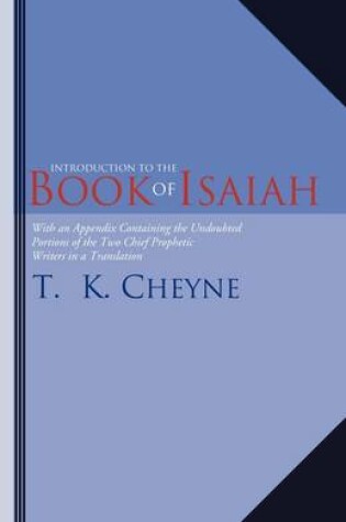 Cover of Introduction to the Book of Isaiah