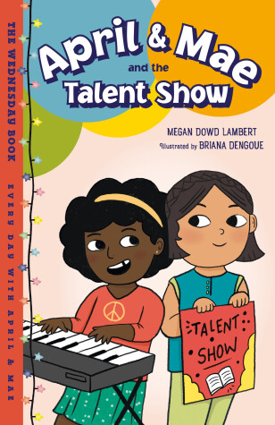 Book cover for April & Mae and the Talent Show