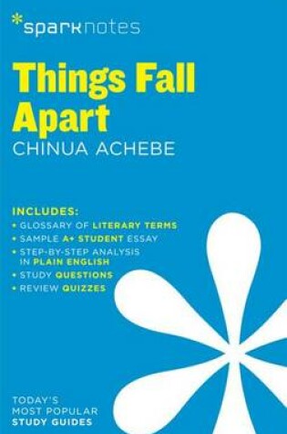 Cover of Things Fall Apart Sparknotes Literature Guide