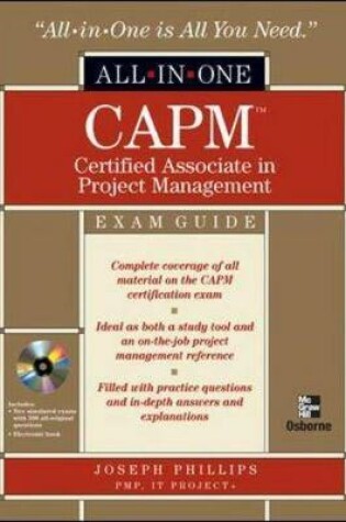 Cover of CAPM Certified Associate in Project Management All-in-One Exam Guide