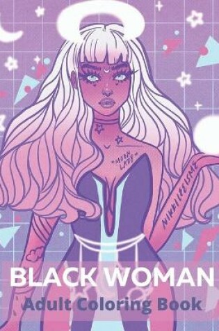 Cover of Black Women Adult Coloring Book