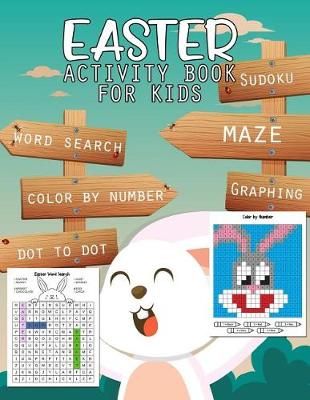 Book cover for Easter Activity Book for Kids