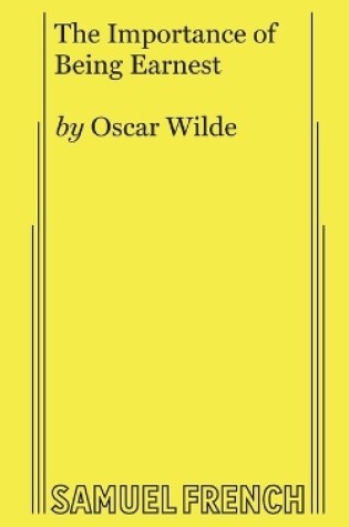 Cover of The Importance of Being Earnest (Full)