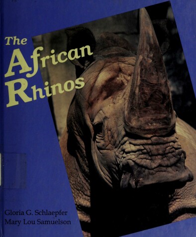 Book cover for The African Rhinos