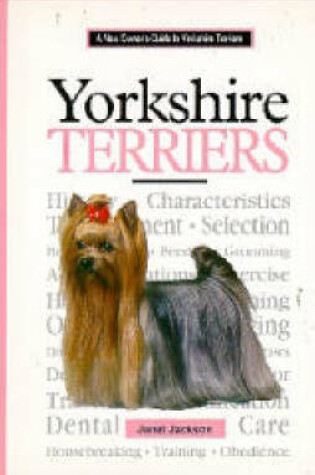 Cover of New Owner's Guide to Yorkshire Terriers