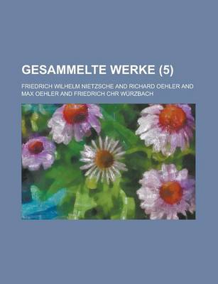 Book cover for Gesammelte Werke (5)