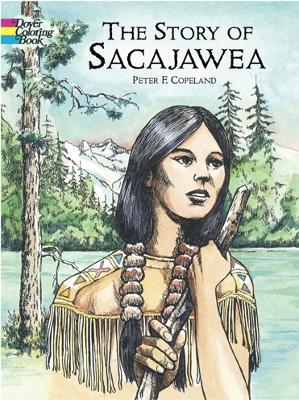 Book cover for Story of Sacajawea Colouring Book
