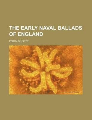 Book cover for The Early Naval Ballads of England