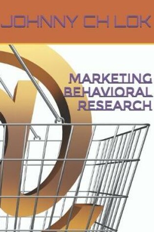 Cover of Marketing Behavioral Research