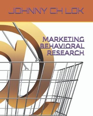 Book cover for Marketing Behavioral Research