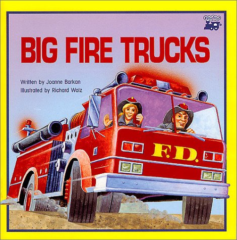 Book cover for Big Fire Trucks