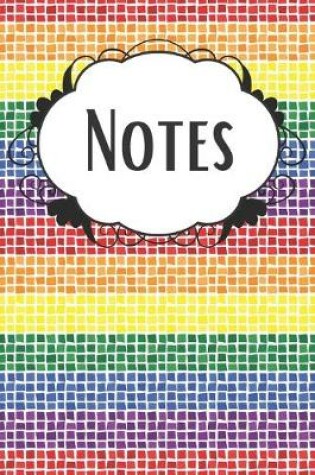 Cover of Rainbow Mosaic Notebook
