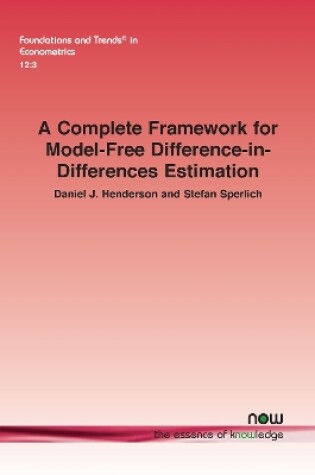 Cover of A Complete Framework for Model-Free Difference-in-Differences Estimation