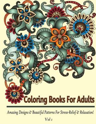 Book cover for Adult Coloring Book