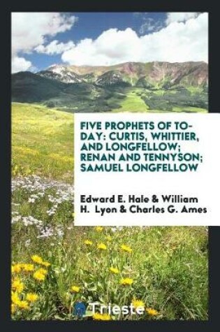 Cover of Five Prophets of To-Day