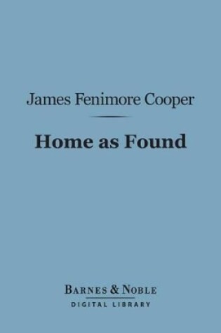 Cover of Home as Found (Barnes & Noble Digital Library)