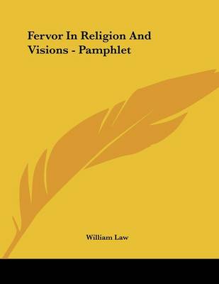 Book cover for Fervor in Religion and Visions - Pamphlet