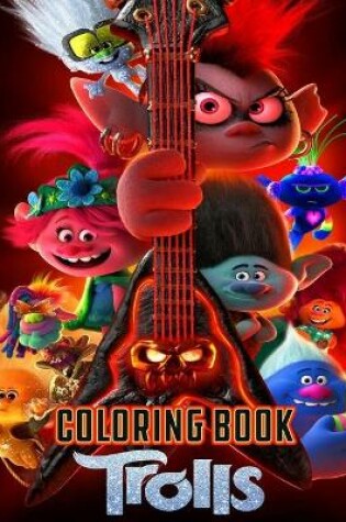 Cover of Trolls Coloring Book