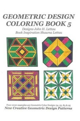 Cover of Geometric Design Coloring Book 5
