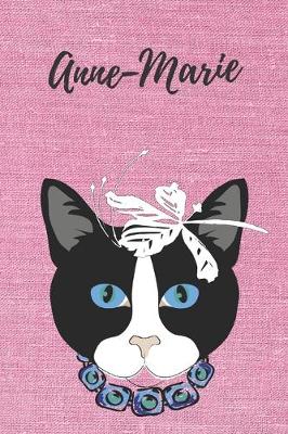 Book cover for Notizbuch Katze / Notizheft / Journal / Malbuch / Tagebuch / Kritzelbuch / DIN A5 / Geschenk Anne-Marie