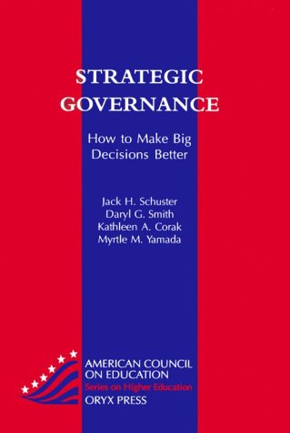 Book cover for Strategic Governance