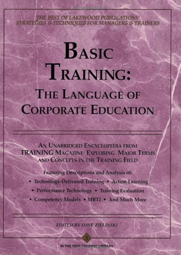 Book cover for Basic Training: the Language of Corporate Educatio Education 3e Bk1 (Paper Only)