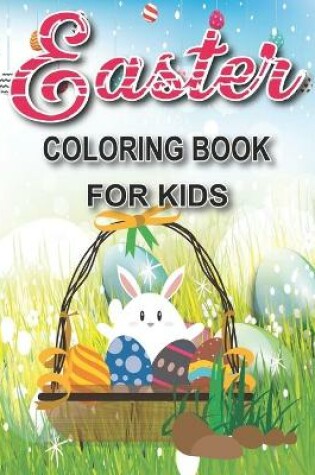 Cover of Easter coloring book for kids