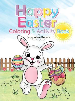 Book cover for Happy Easter Coloring & Activity Book