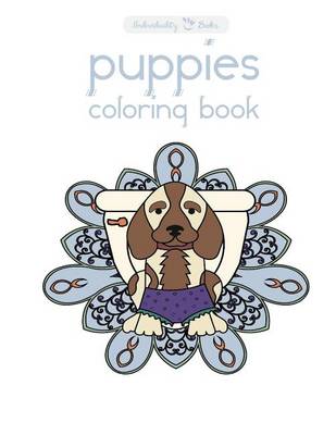 Book cover for Puppies Coloring Book