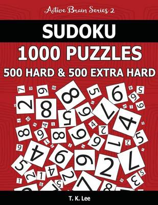 Book cover for Sudoku 1,000 Puzzles, 500 Hard and 500 Extra Hard