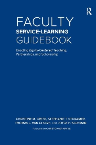 Cover of Faculty Service-Learning Guidebook