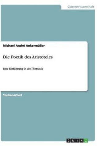 Cover of Die Poetik des Aristoteles