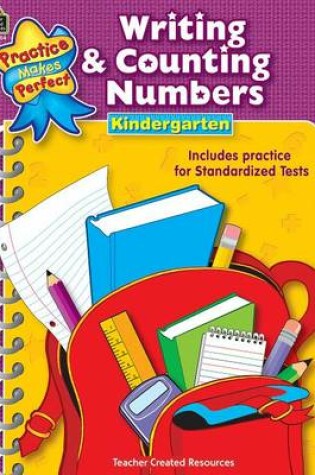 Cover of Writing & Counting Numbers Grade K