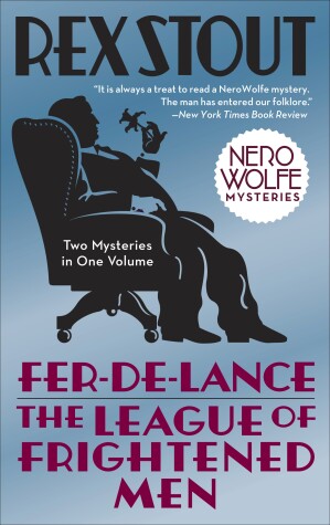 Book cover for Fer-de-Lance/The League of Frightened Men