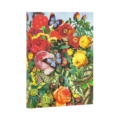Book cover for Butterfly Garden Midi Lined Softcover Flexi Journal (240 pages)