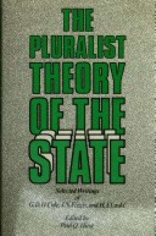 Cover of The Pluralist Theory of the State