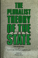 Book cover for The Pluralist Theory of the State