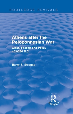 Book cover for Athens after the Peloponnesian War (Routledge Revivals)