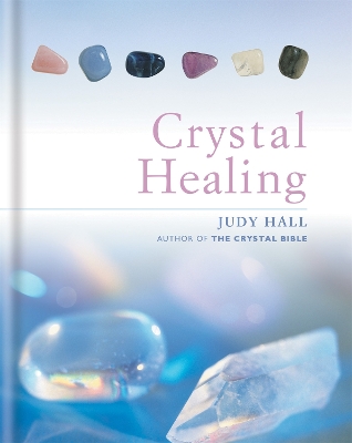Book cover for The Crystal Healing Book