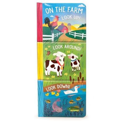 Book cover for On the Farm: Look Up, Look Down, Look Around