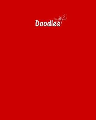 Book cover for Doodles Journal - Great for Sketching, Doodling or Planning with Red Cover