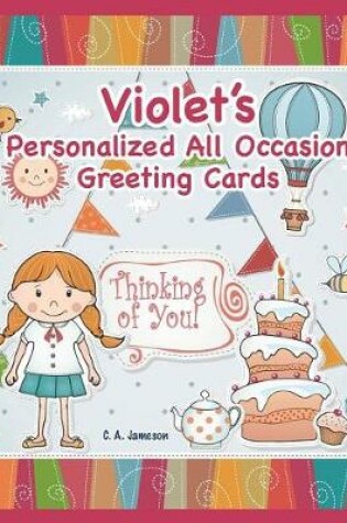 Cover of Violet's Personalized All Occasion Greeting Cards