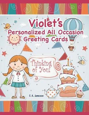 Cover of Violet's Personalized All Occasion Greeting Cards