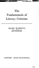 Book cover for Fundamentals of Literary Criticism