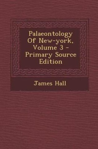 Cover of Palaeontology of New-York, Volume 3