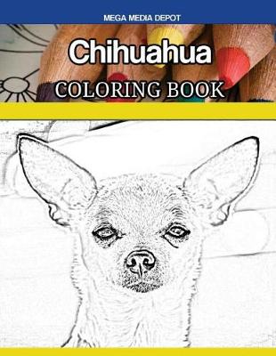 Book cover for Chihuahua Coloring Book