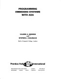 Book cover for Programming Embedded Systems with ADA